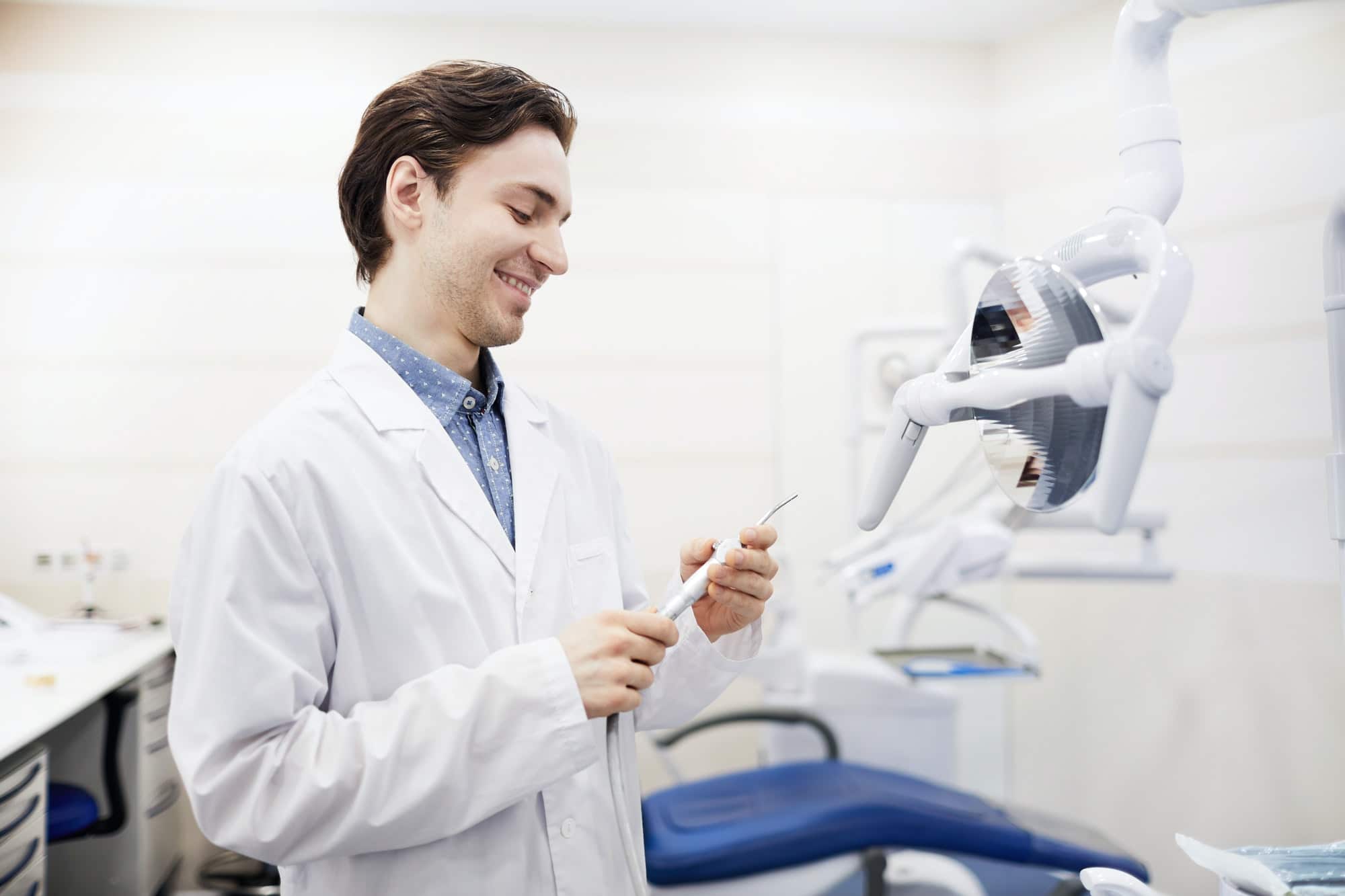 Smiling Young Dentist